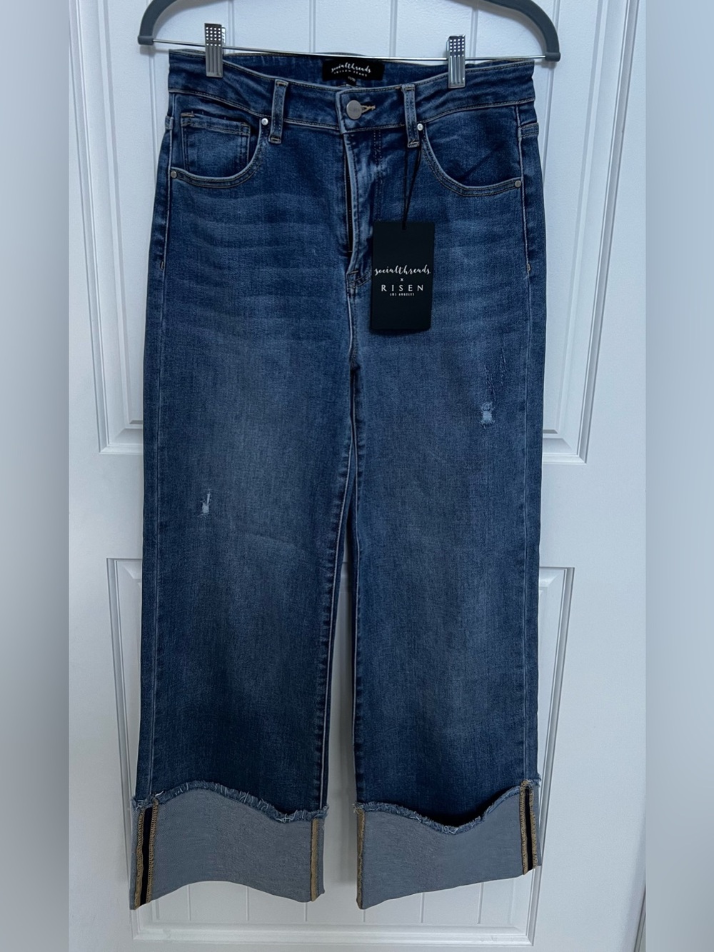 Risen Scottie Large Cuffed Jeans - Picture 2 of 10